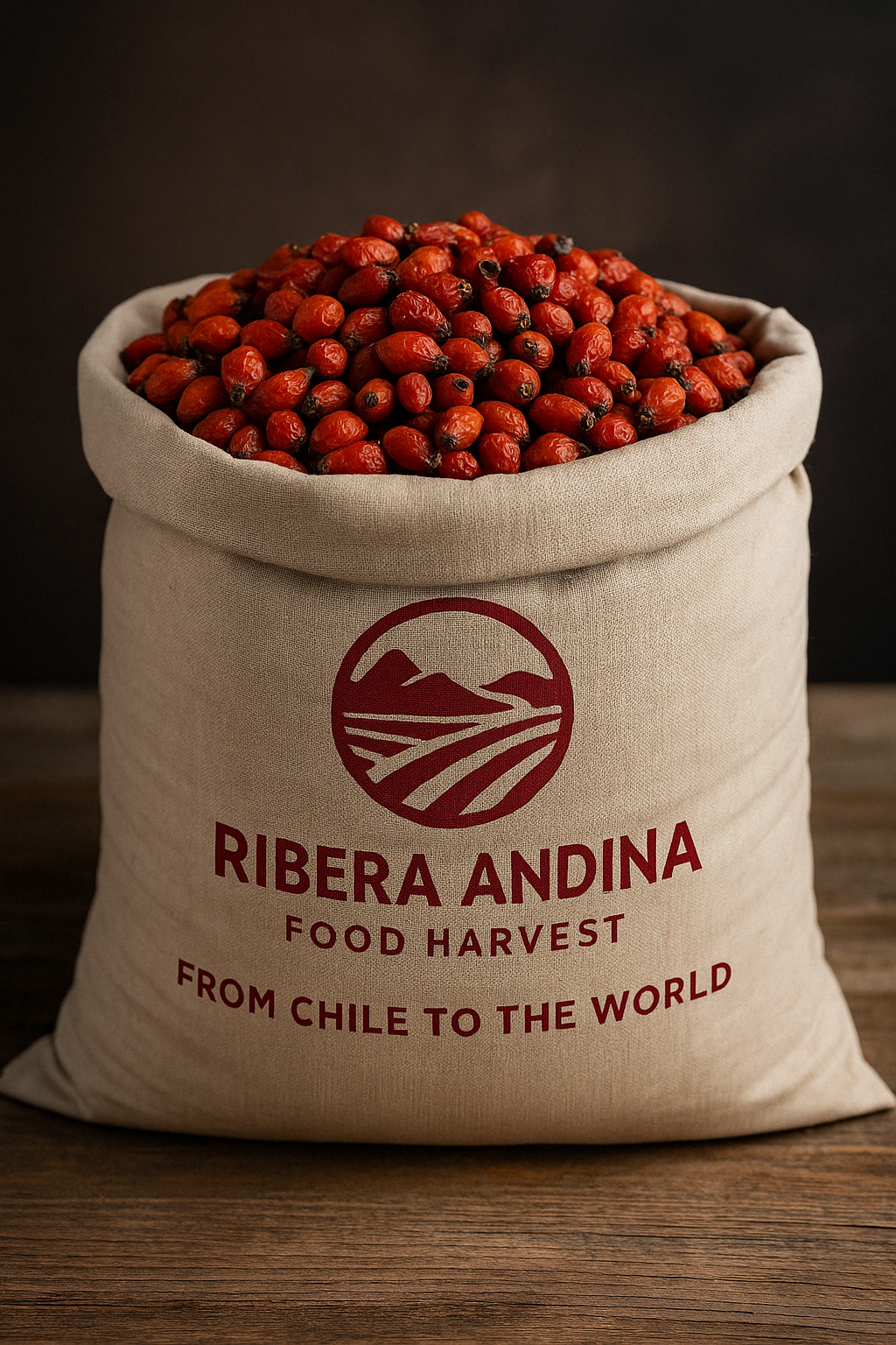 Saco de Rosa Mosqueta Ribera Andina